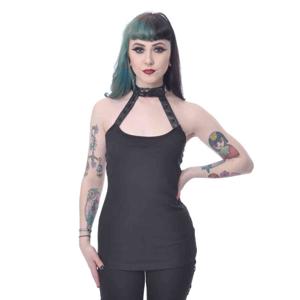Heartless - LILITH Sleeveless top - Black